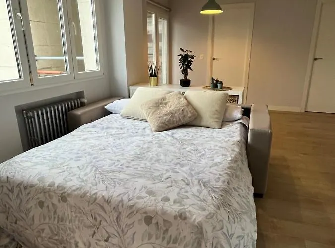 Atico Cue, Parking Gratuito Apartment Gijón