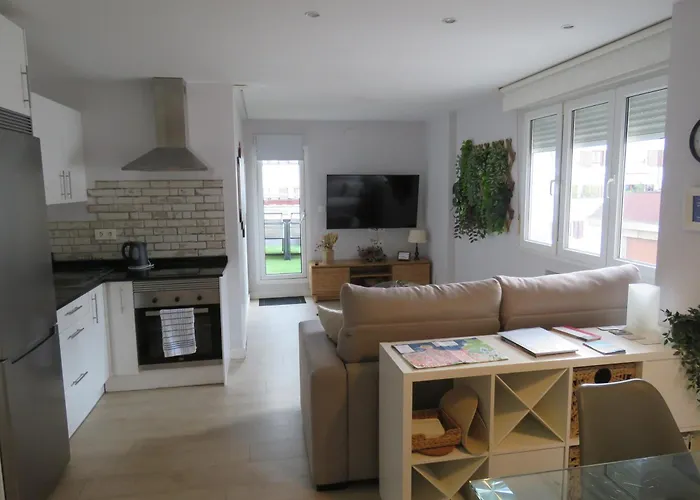 Apartment Atico Cue, Parking Gratuito Gijón